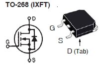 IXTT75N10L2, N-канальный MOSFET-транзистор с режимом обогащения, область безопасной работы прямого смещения (FBSOA)